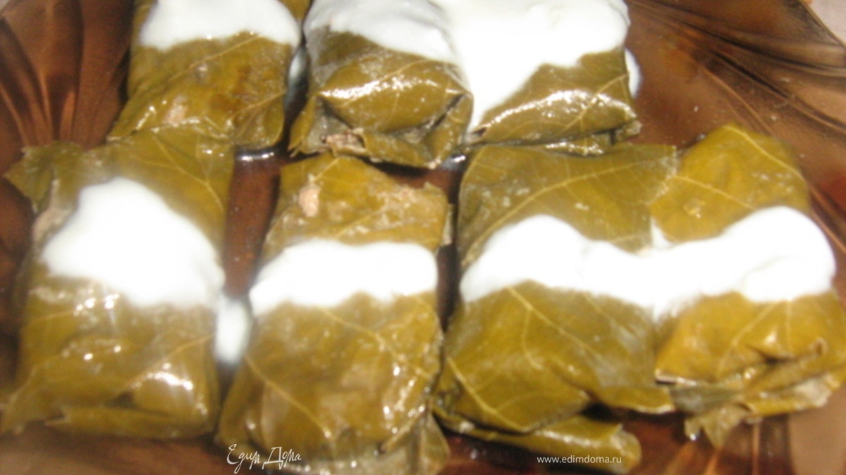 Турецкая долма с хайдари