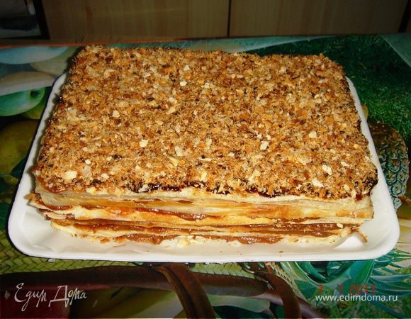 "Наполеон" шоколадный (для сладкоежек) "Наполеон" шоколадный (для сладкоежек)