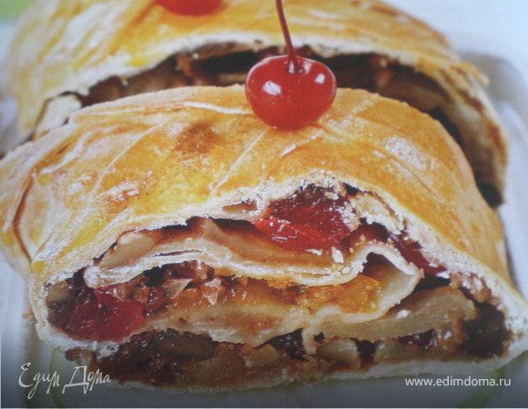 Яблочный штрудель. Яблочный штрудель.