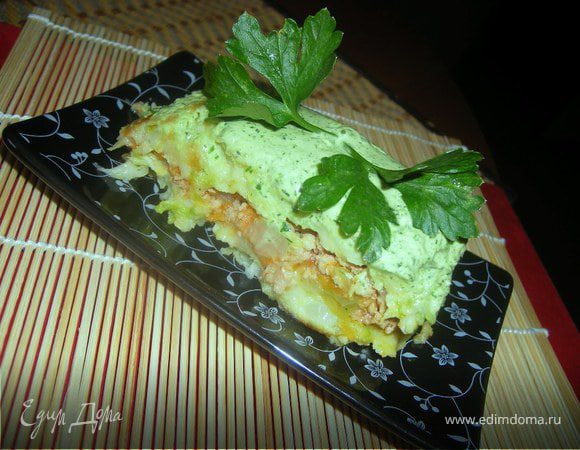 Кабачковая запеканка-пирог с мясом( и без), с посвящением Lyulyashka Кабачковая запеканка-пирог с мясом( и без), с посвящением Lyulyashka