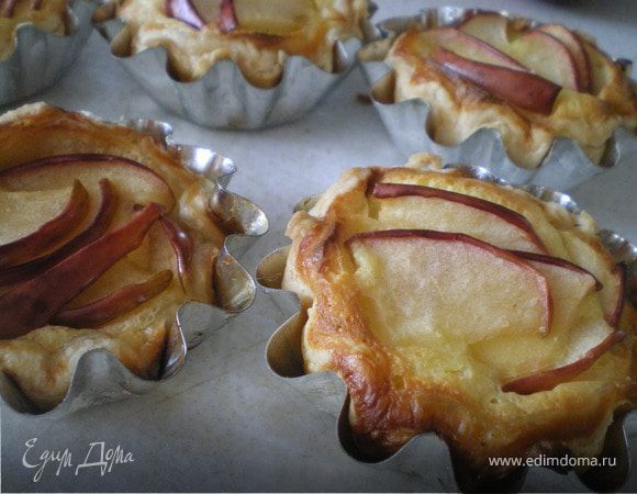 Корзиночки с яблоками