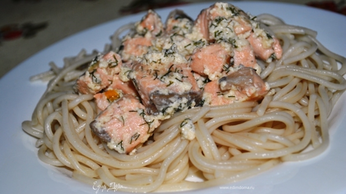 Сёмга в сливках