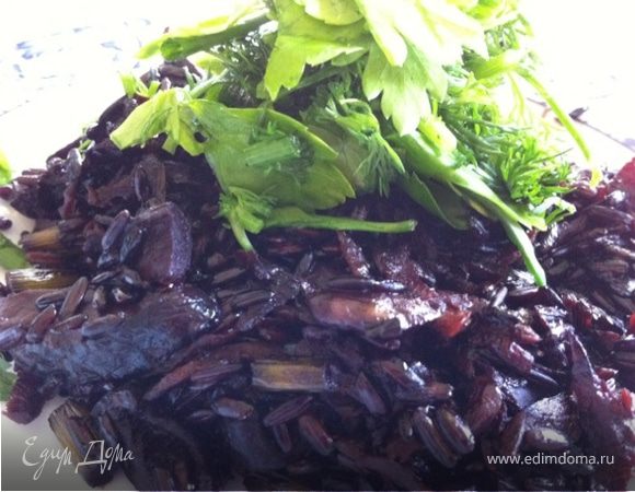 Дикий рис с кокосом Дикий рис с кокосом