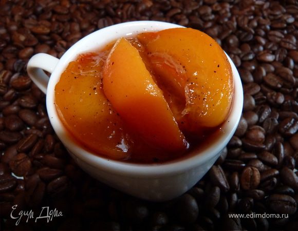 Варенье из нектаринов с кофе Варенье из нектаринов с кофе