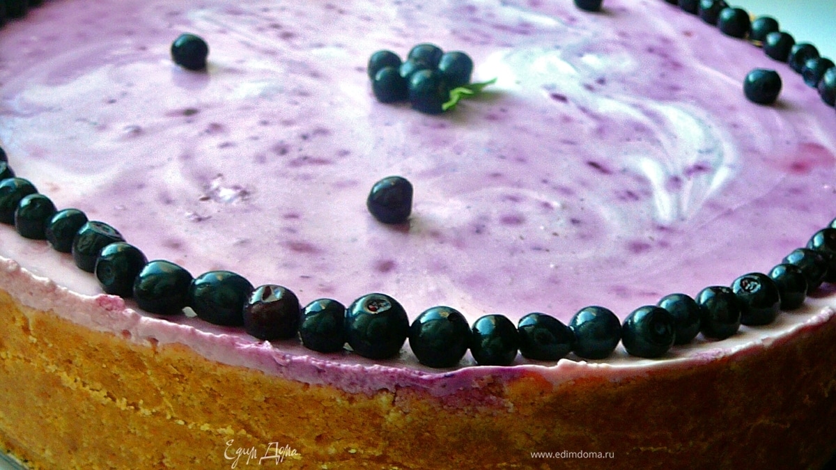 Ягодный бум(чизкейк без выпечки).