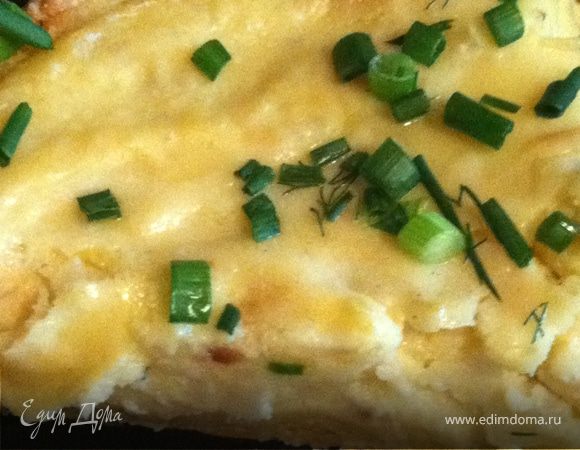 Пирог с картофельным пюре. Пирог с картофельным пюре.