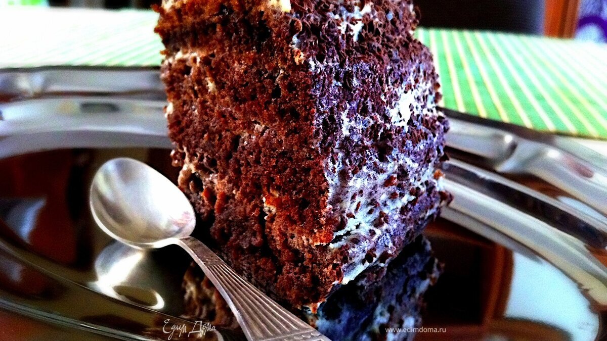 Celine Chocolate Sponge Cake With Espresso (Шоколадный бисквит с эспрессо "Celine")