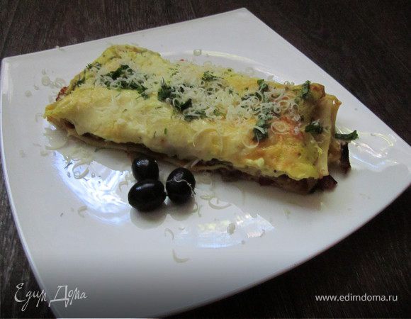 Лазанья грибная Лазанья грибная