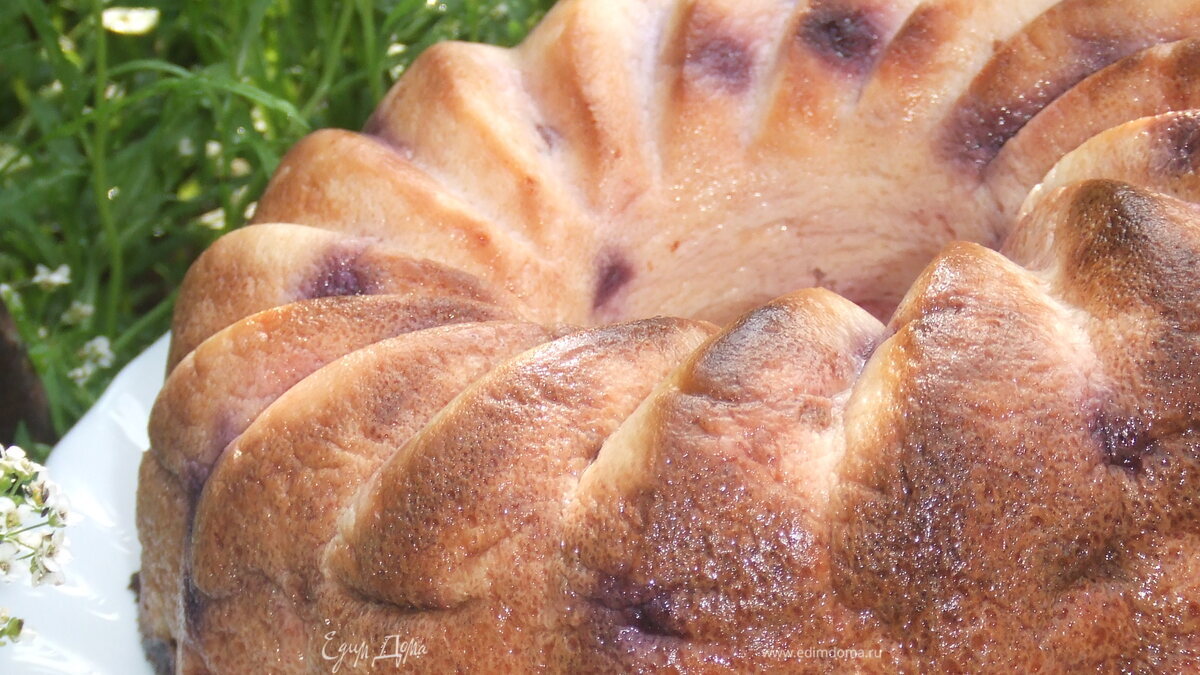 Запеканка с вишней