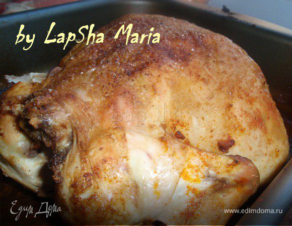 Чесночная курица с парикой