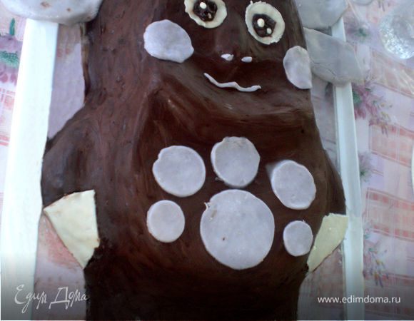 Торт "Лунтик в шоколаде"