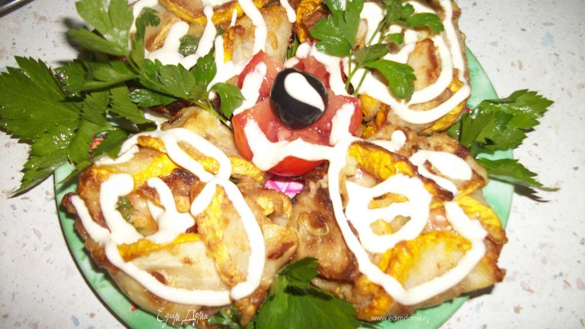 Тимбалы из кабачков