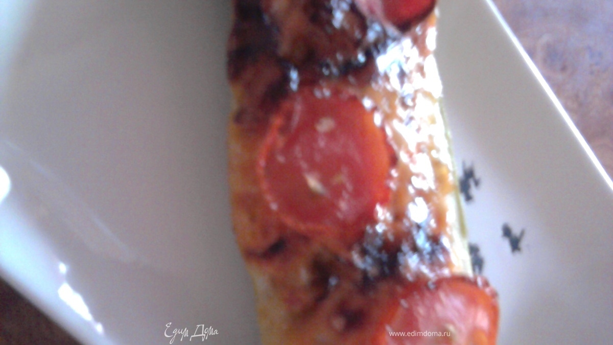 Лодочки из кабачков