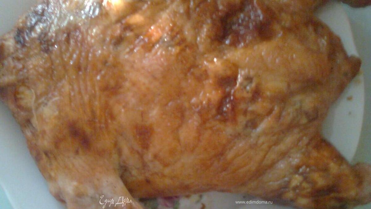 Курица в блинах "Jast married" (фаршированная)