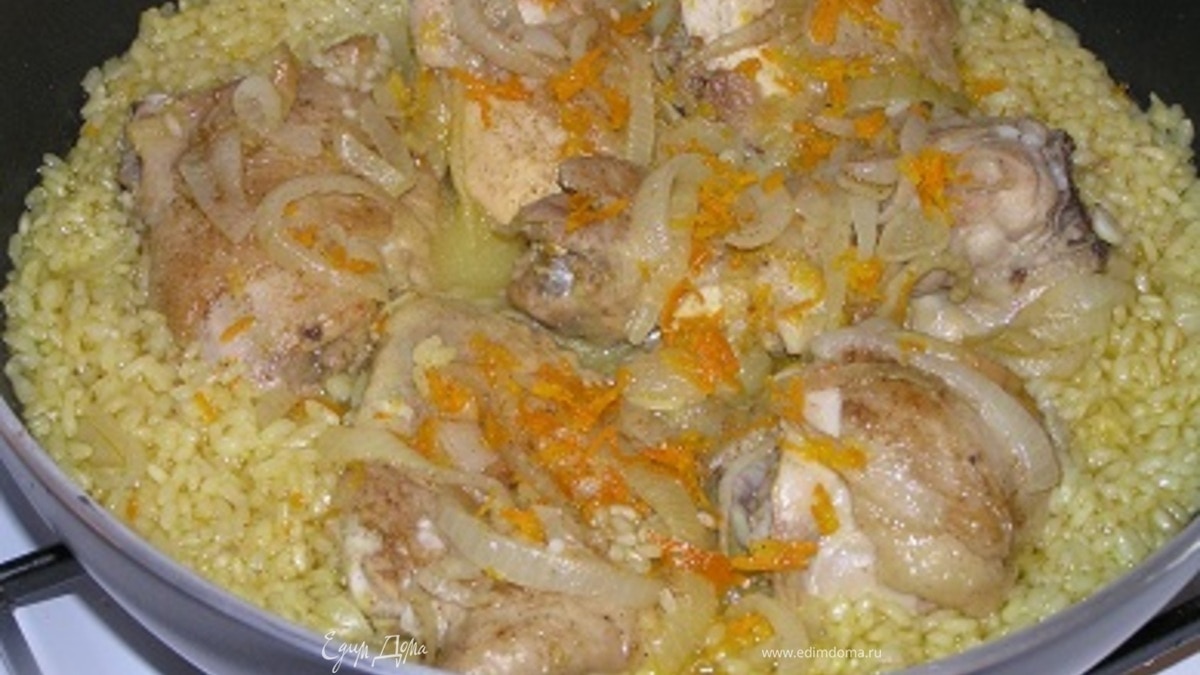 Тажин с курицей