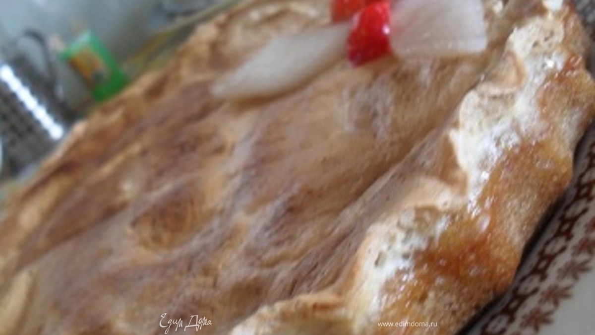 Пирог с дыней.