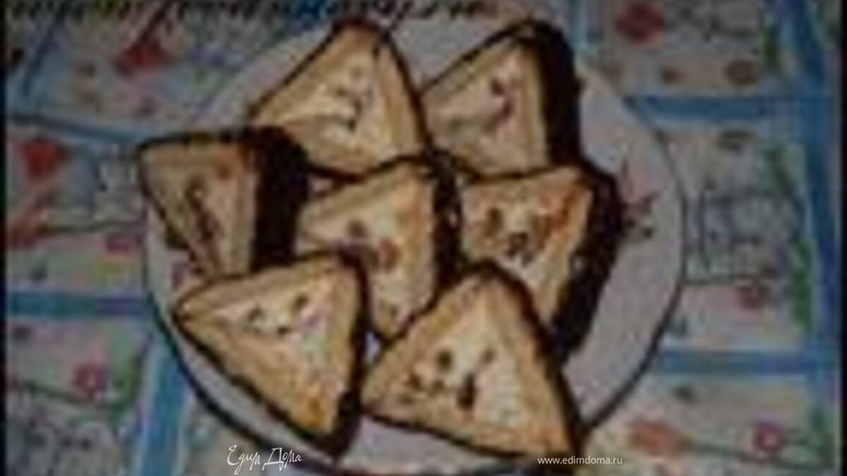 пироженое из печенья с творогом