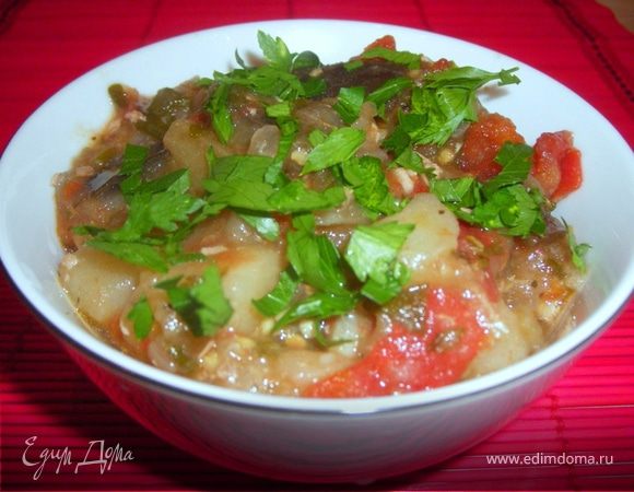 Свинина под пасленовыми ( Рагу №2) Свинина под пасленовыми ( Рагу №2)