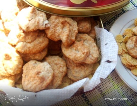 Печенье с кукурузными хлопьями