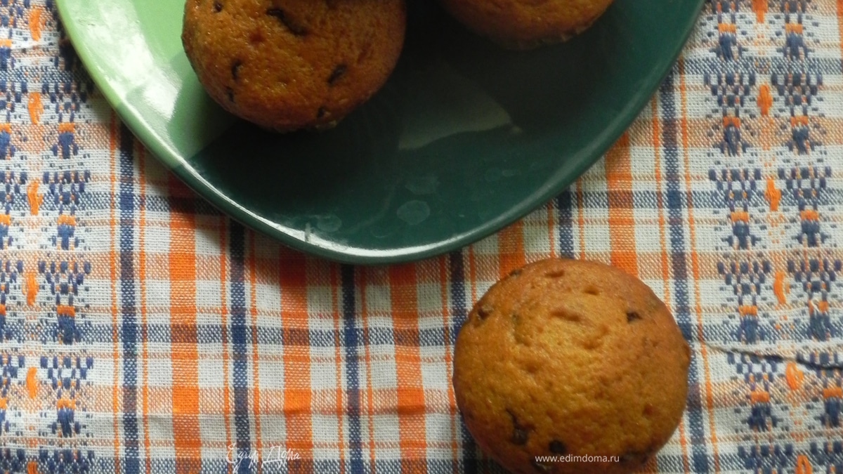 Маффины с шоколадом