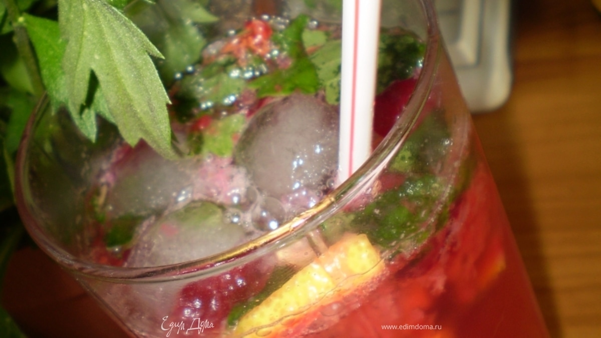 Вишневый коктейль "А-ля МОХИТО"