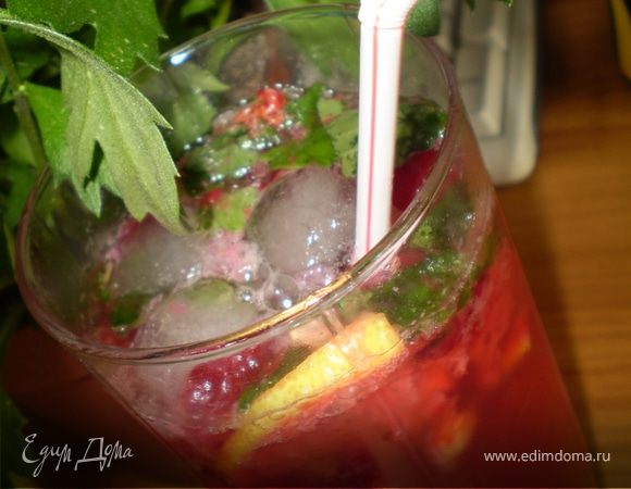 Вишневый коктейль "А-ля МОХИТО"