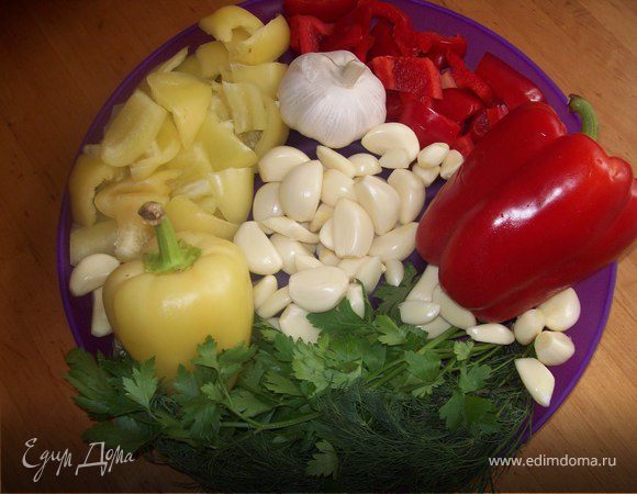 Перечно - чесночная приправа