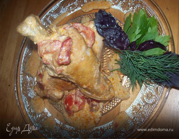 Цыпленок по - Венгерски