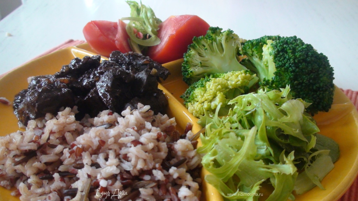 Печень с бальзамико