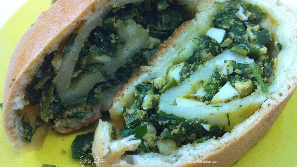 Бабушкин луковый пирог