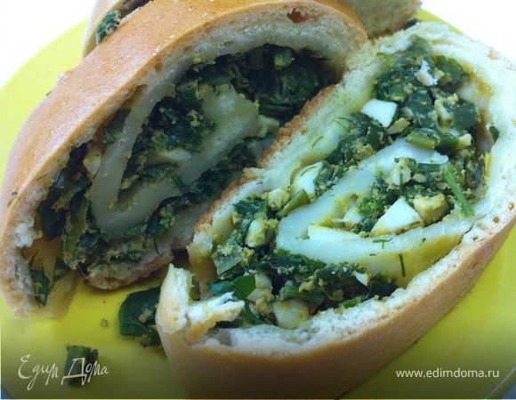 Бабушкин луковый пирог