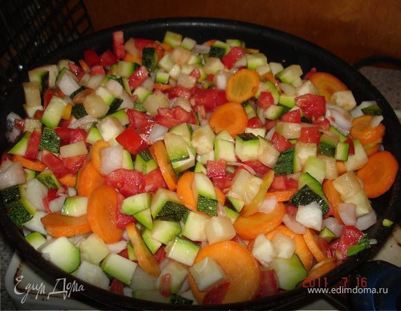 Рагу с кабачками Рагу с кабачками