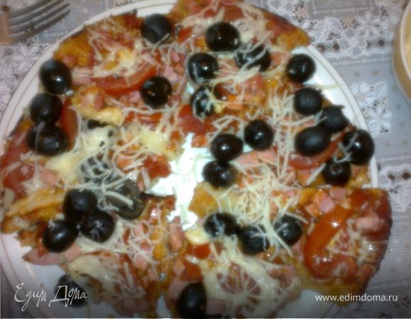 Пицца по-домашнему Пицца по-домашнему