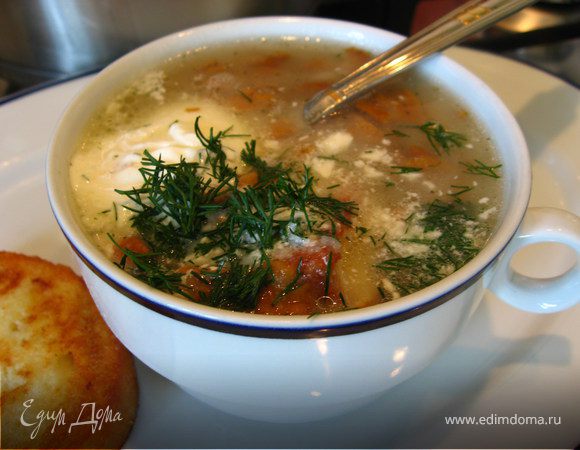 Наваристая похлебка с грибами Наваристая похлебка с грибами