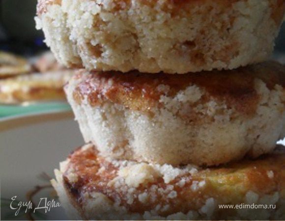 "Сливово-творожные" пирожные.