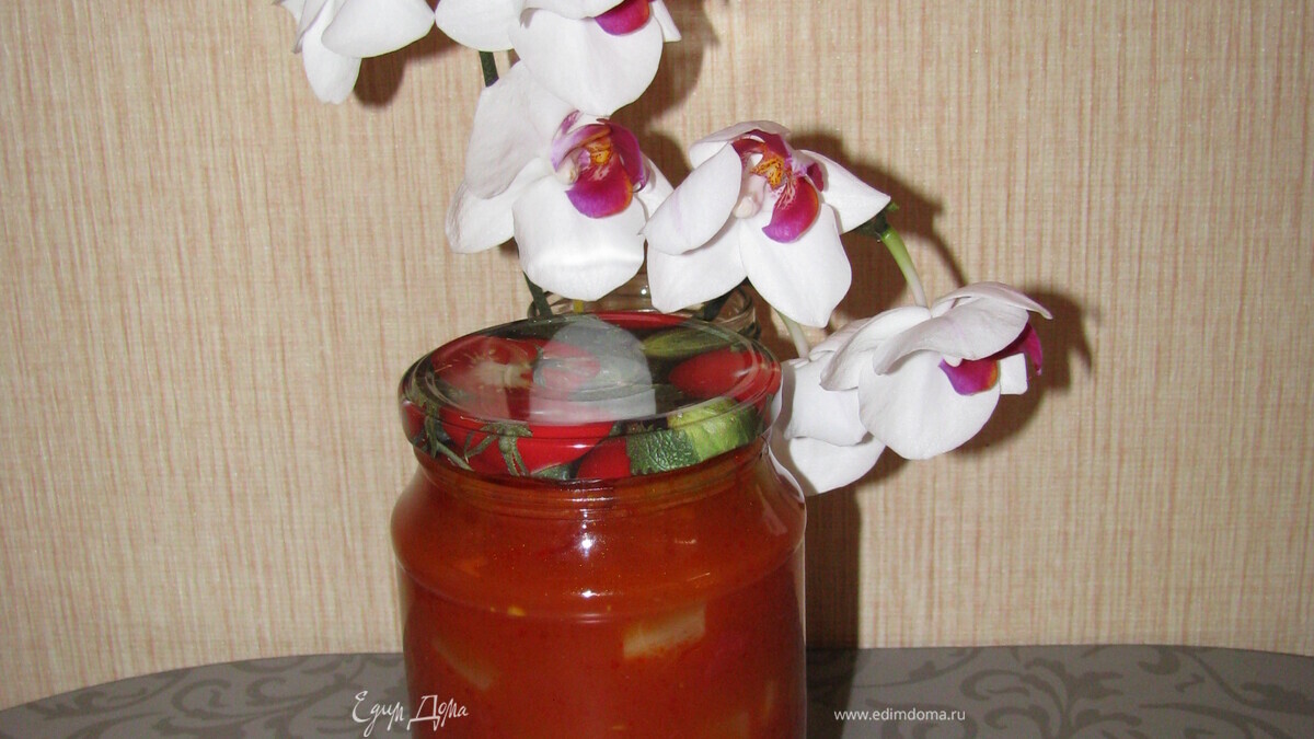 Лечо из кабачков