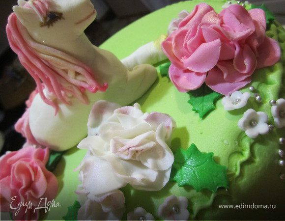 Фантазийные цветы МК.