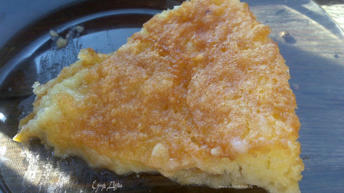 Персиковый пудинг