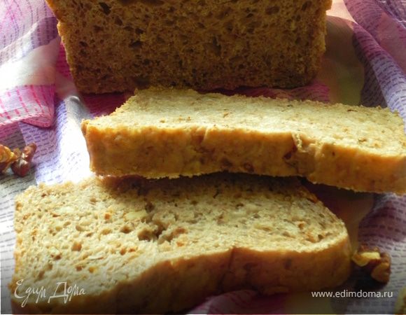 Хлеб гречневый с орехами Хлеб гречневый с орехами