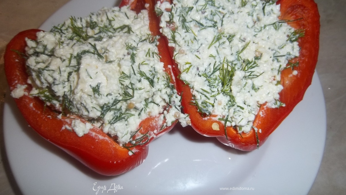 Творожные перцы
