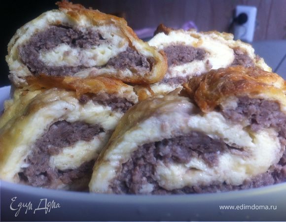 Фаршированный яичный рулет Фаршированный яичный рулет