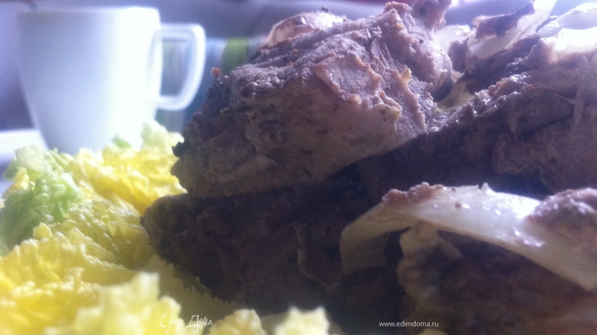 Свинина маринованная в кефире