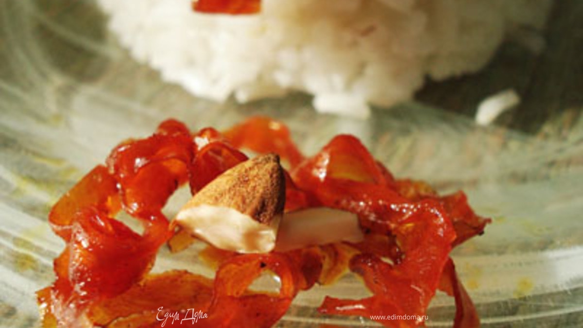 Карамелизированная морковь с рисом