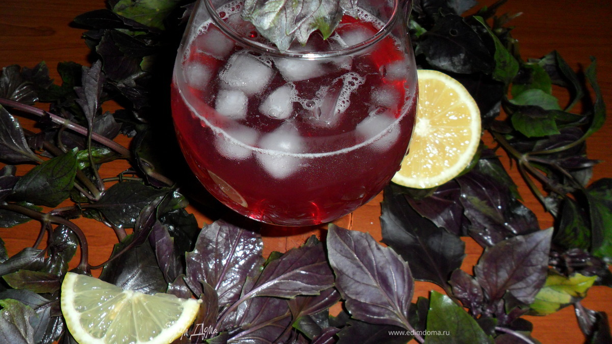 Напиток "Красный закат"