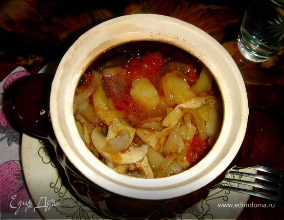 Грибное жаркое!!!