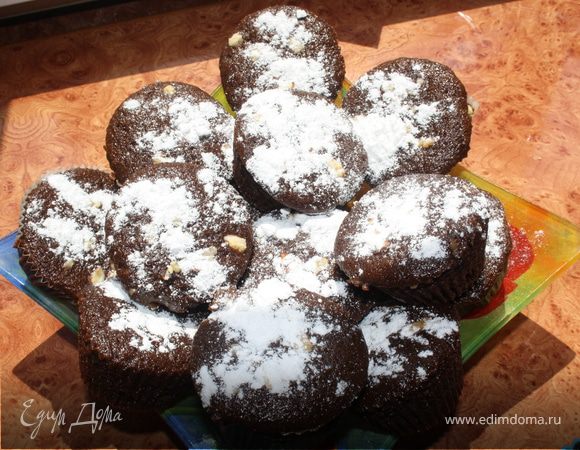 Шоколадные кексики Шоколадные кексики
