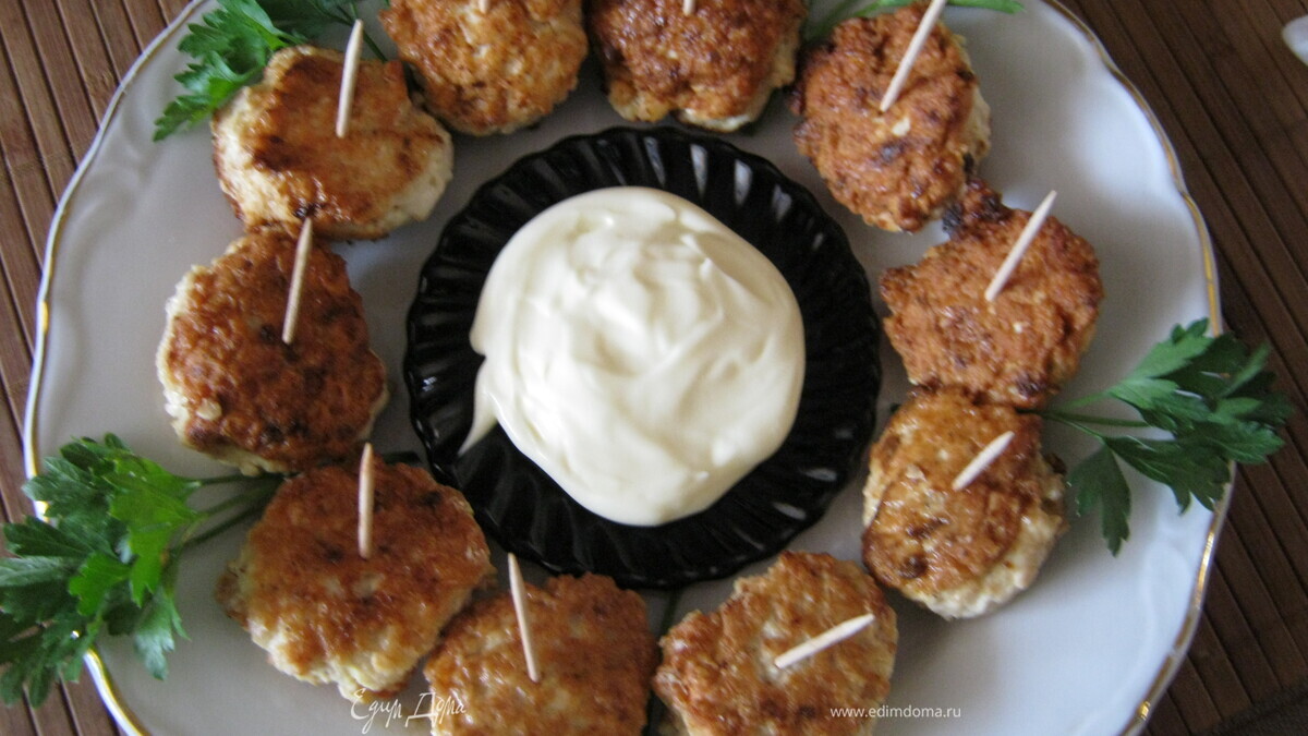 Шарики из мяса.