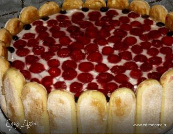 Тирамису с малиной. Тирамису с малиной.