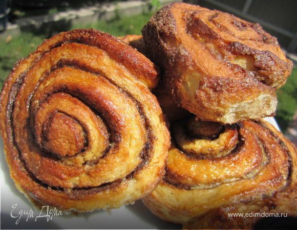 Булочки с корицей. Булочки с корицей.