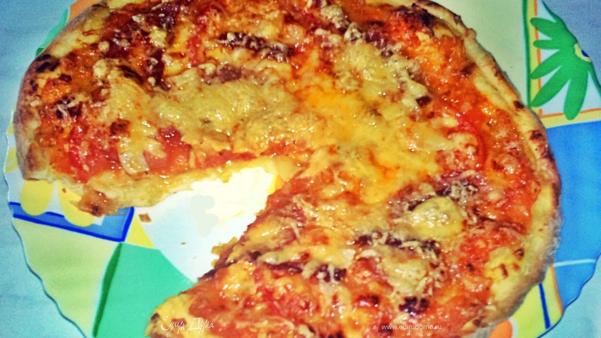 Пицца для маленькой компании.